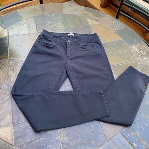Aerie black khakis size 6